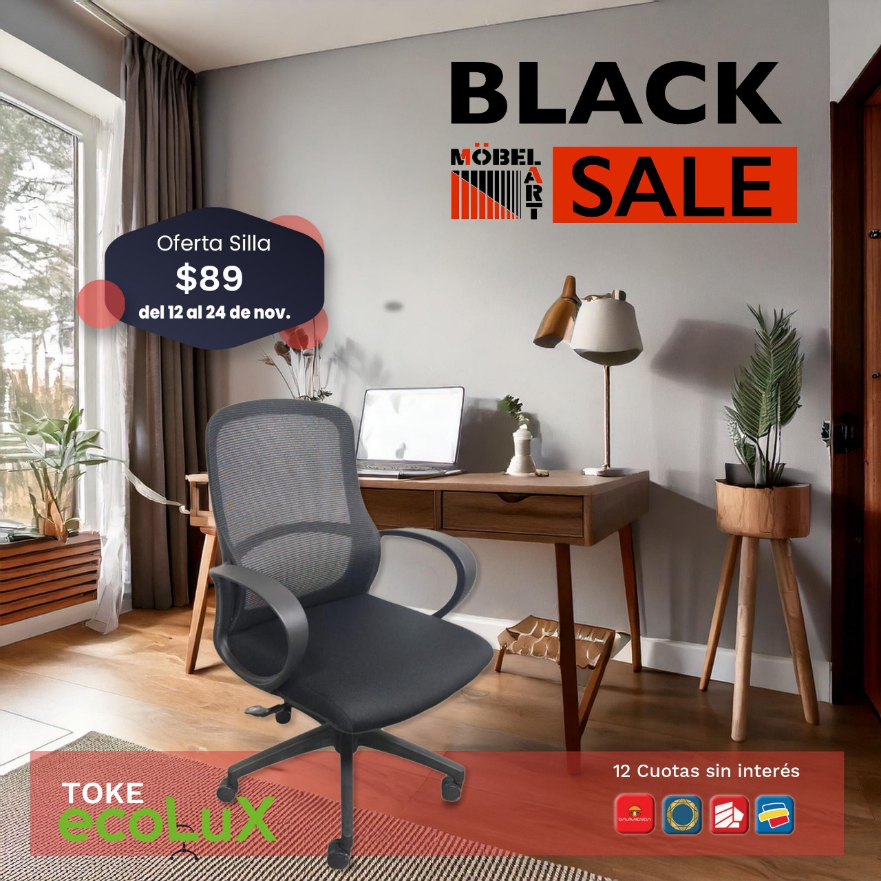 Silla operativa TOKE