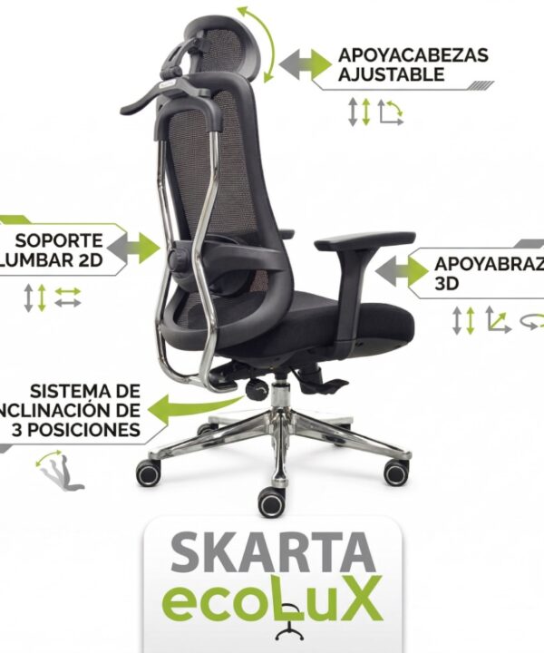 Silla de oficina Skarta - Imagen 2